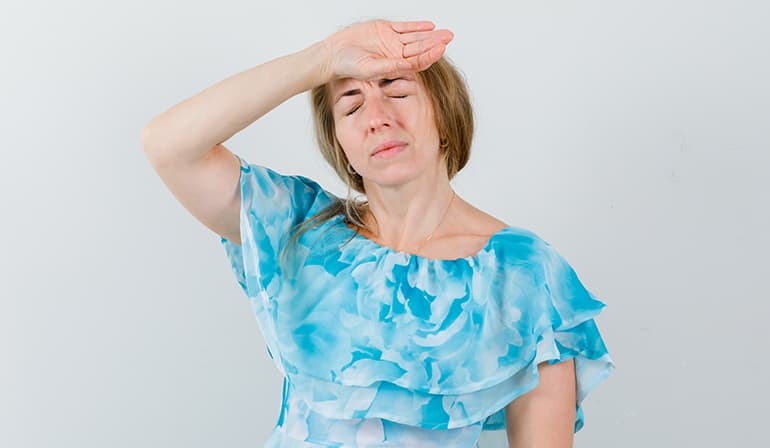 Síntomas de menopausia